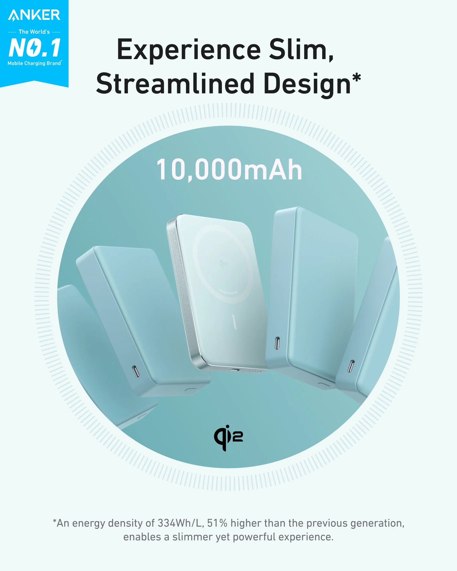 Anker MagGo Power Bank, 10,000mAh Wireless Charger, Ultra-Slim, 15W Fast Charging - Image 15