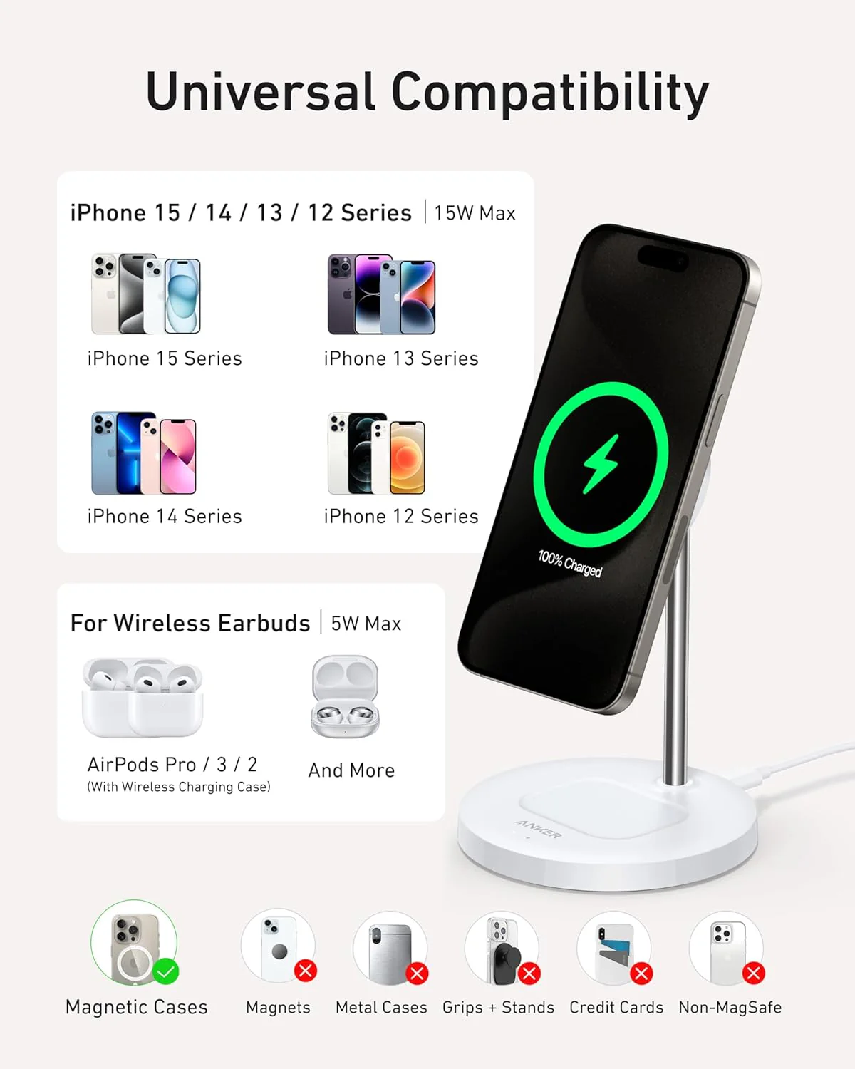 Anker MagGo Wireless Charger (2-in-1 Stand) | Exclusive Livestream Offer - Image 6