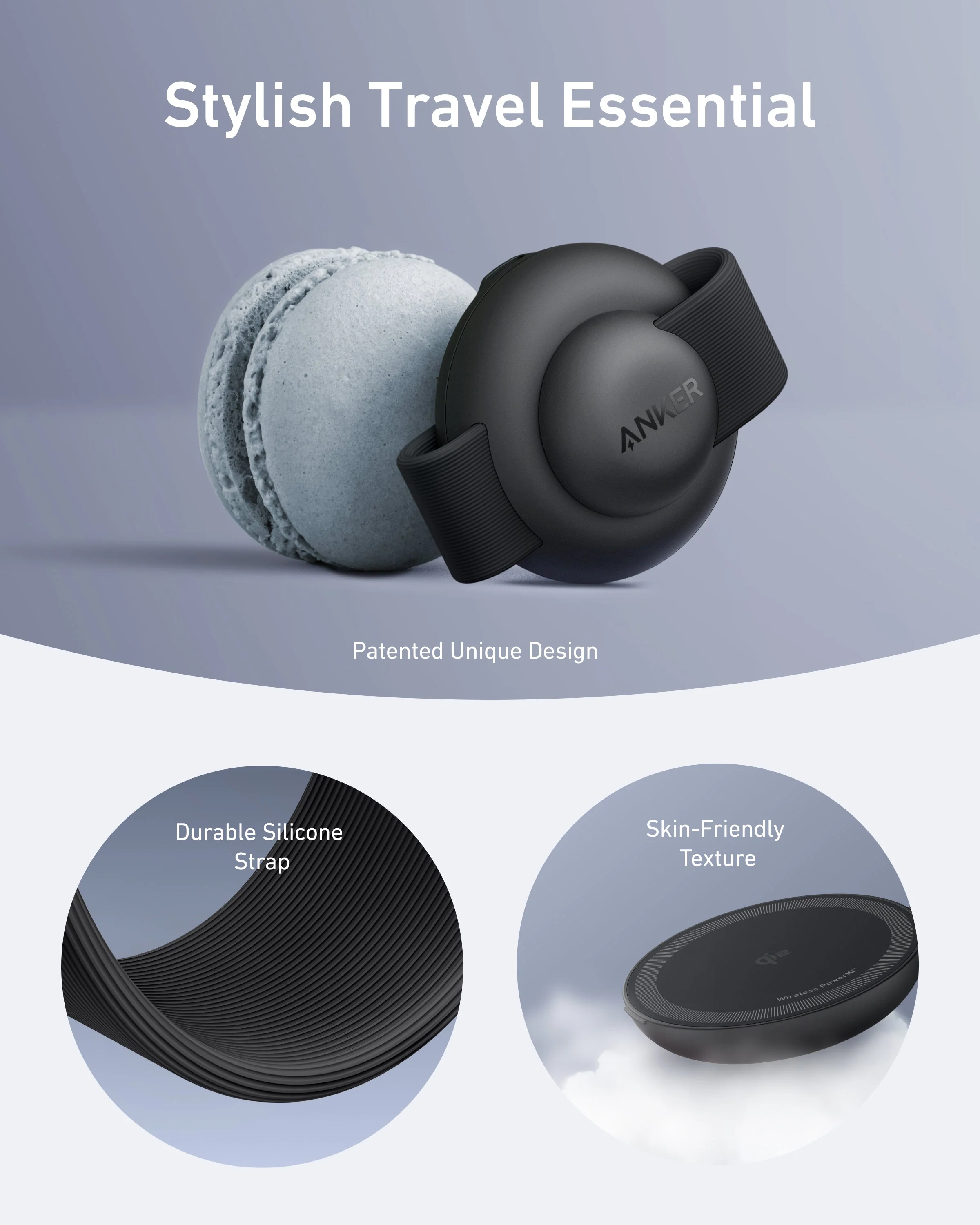 Anker MagGo Wireless Charging Station (3-in-1, Foldable Pad) - Image 5