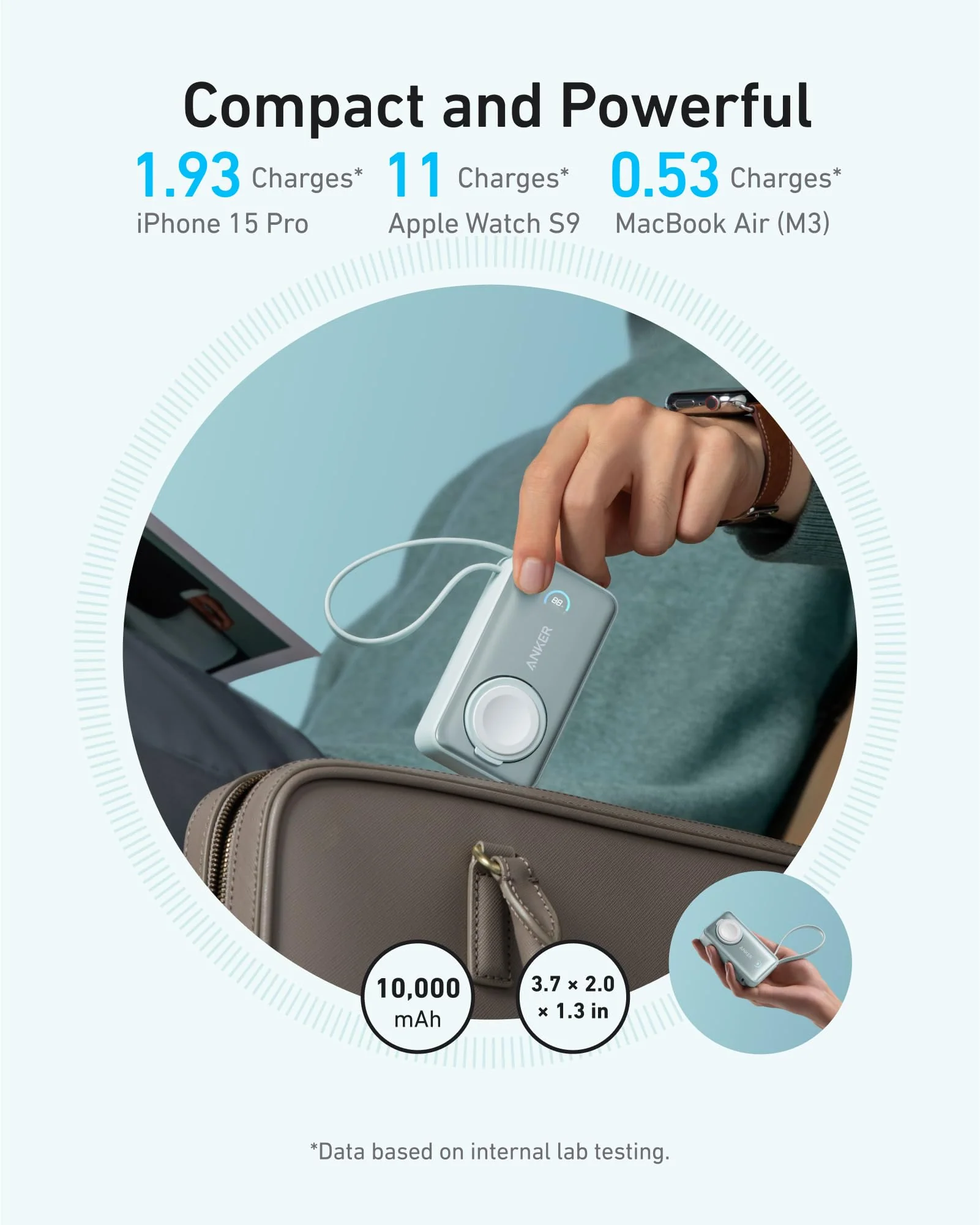 Anker MagGo Power Bank (10K, 35W, For Apple Watch) - Image 18