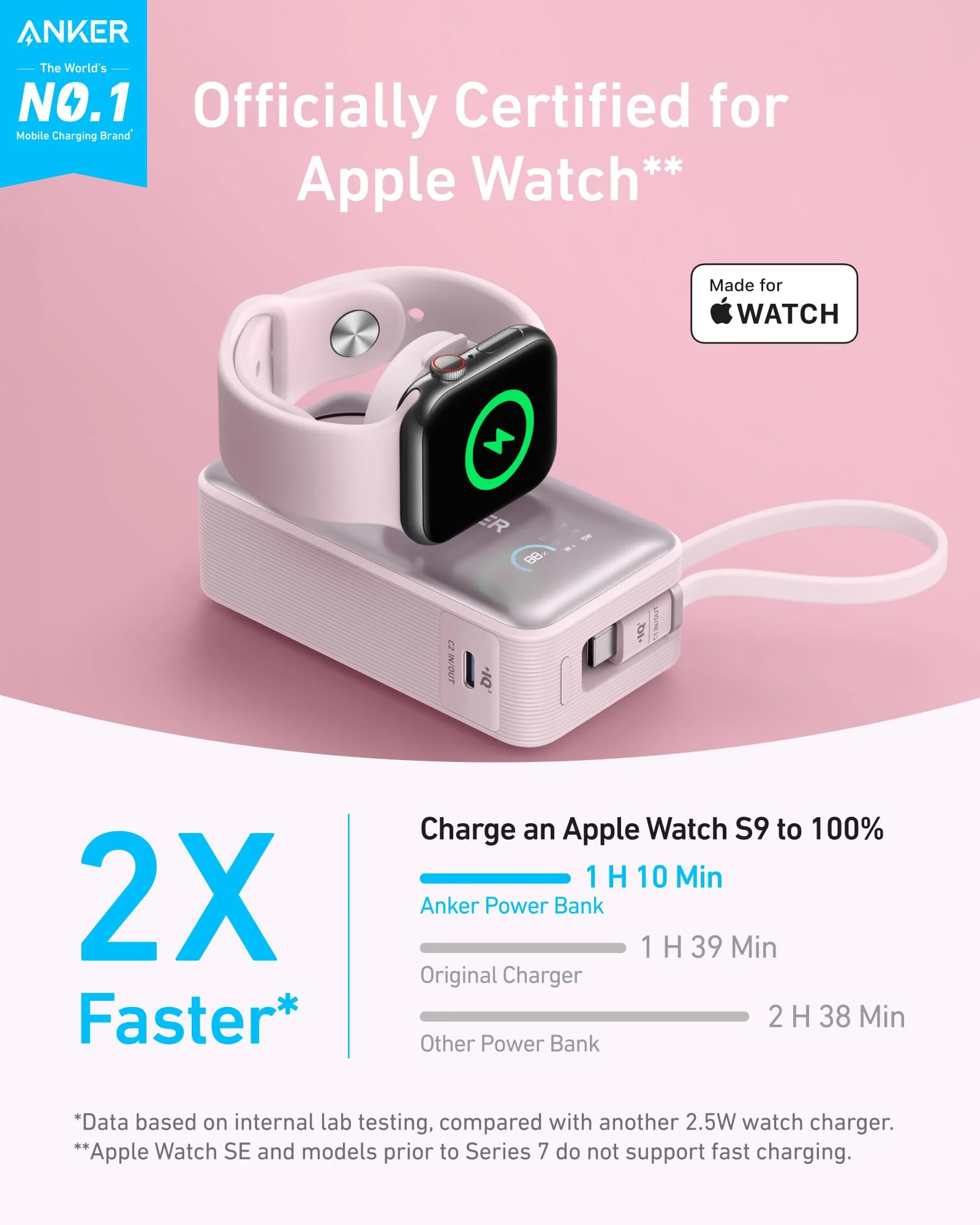 Anker MagGo Power Bank (10K, 35W, For Apple Watch) - Image 20