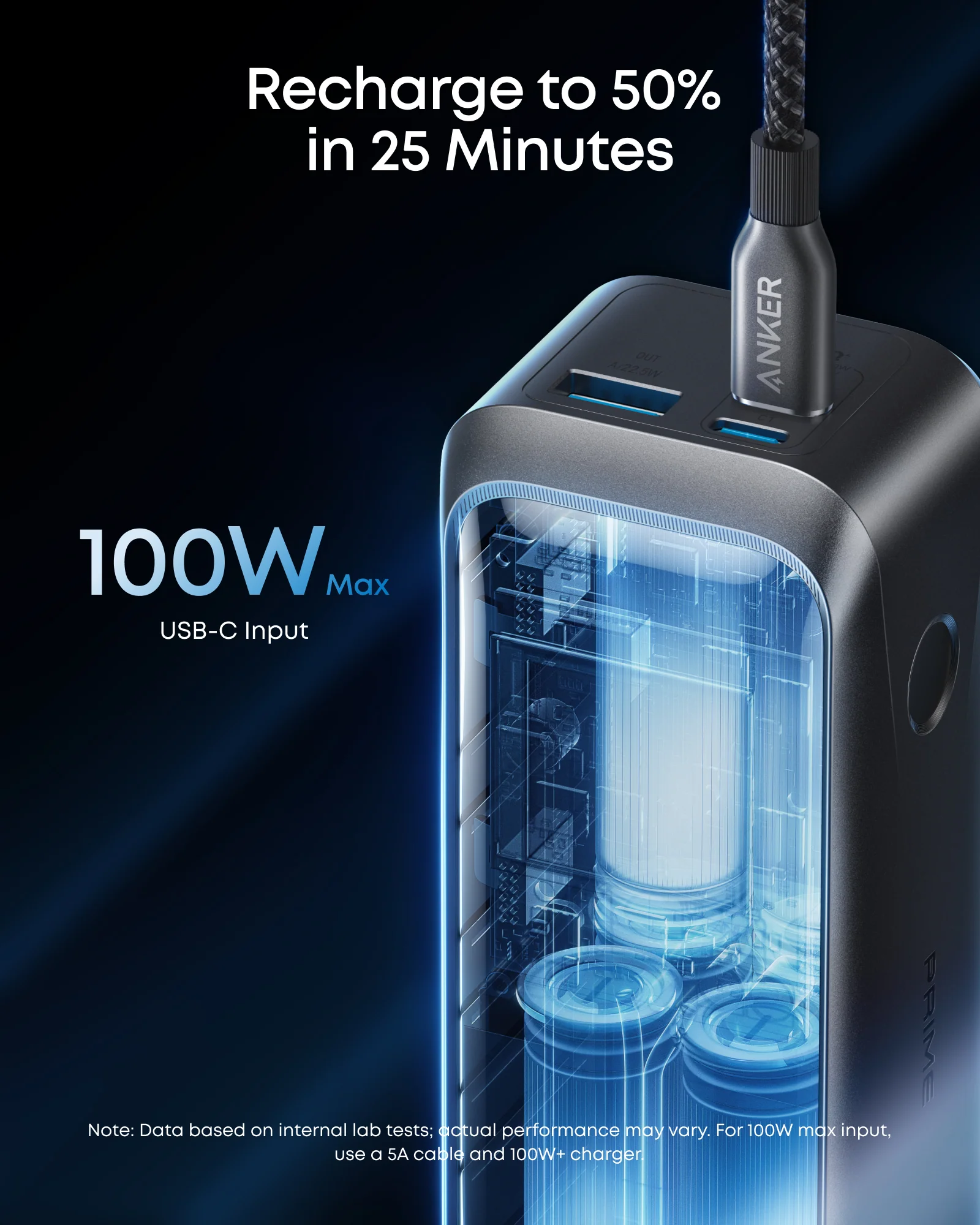 Anker Prime Power Bank (20K, 220W) and Charging Base (150W, 3 Ports) - Image 6
